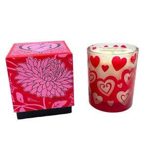 Brighton Hearts Cherry Blossom Candle and Decorative Box New Valentines Day READ